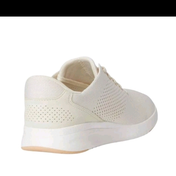 NWT Kizik Lima Unisex Hands-Free Slip-On Sneakers – White Women's Cream Sneakers - Picture 5 of 9